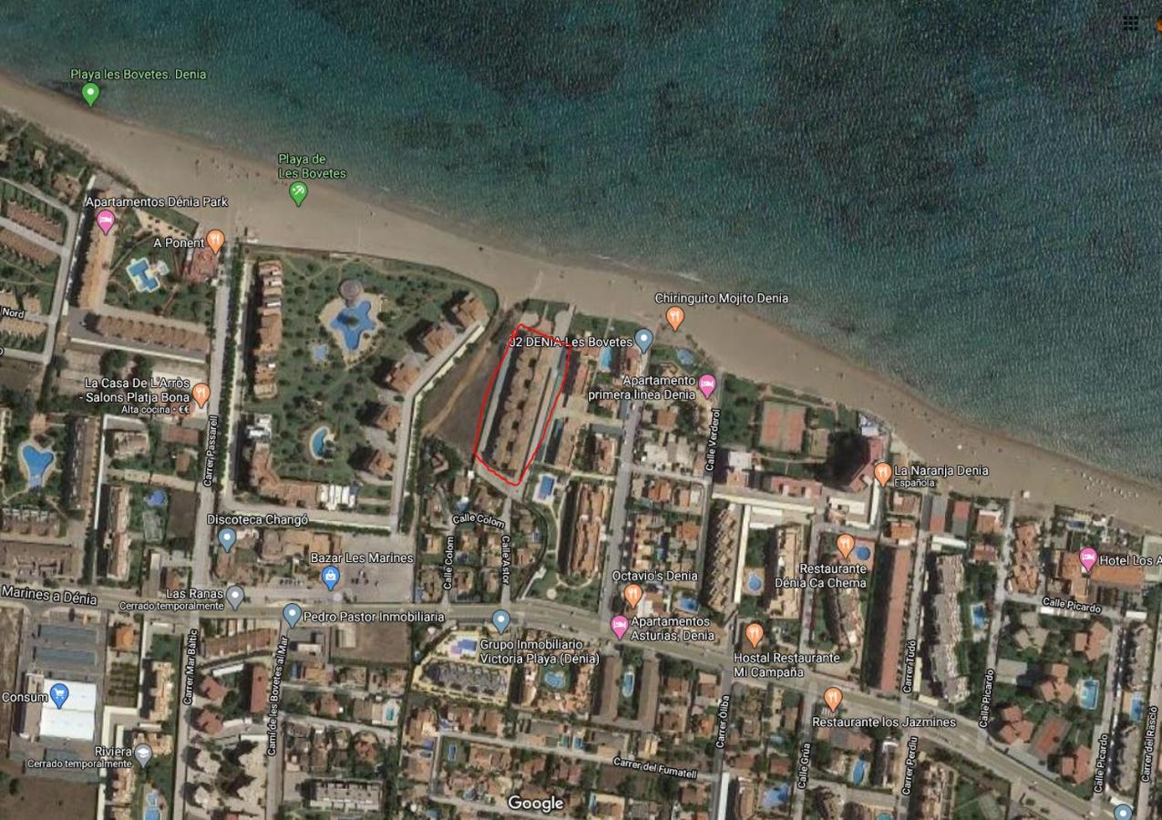 A Primera Linea De Playa Dénia Extérieur photo
